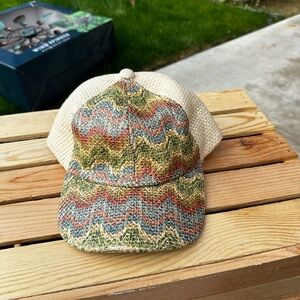 Magid Beige and Cream Hat